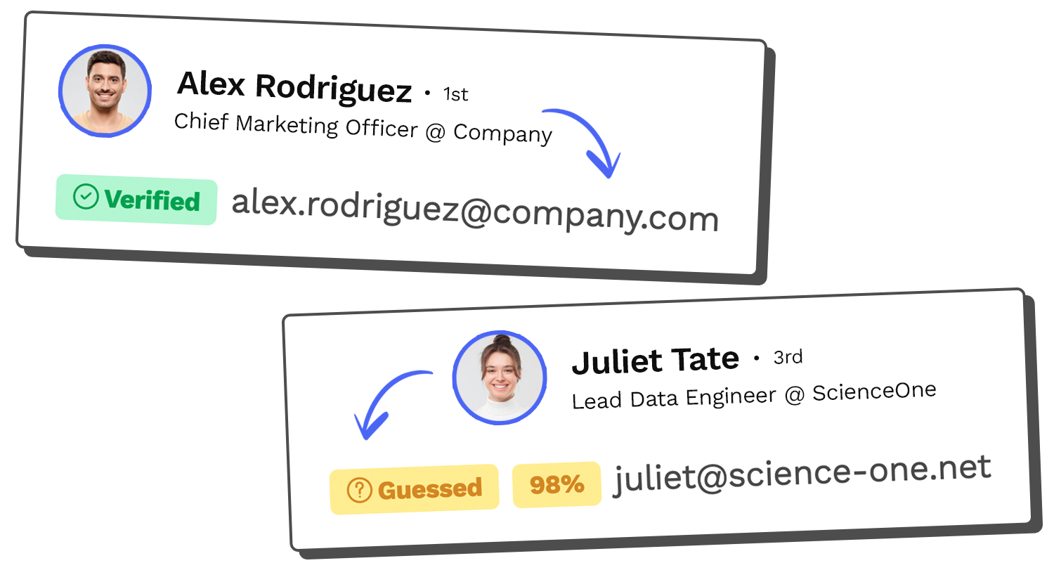 Email finder illustration